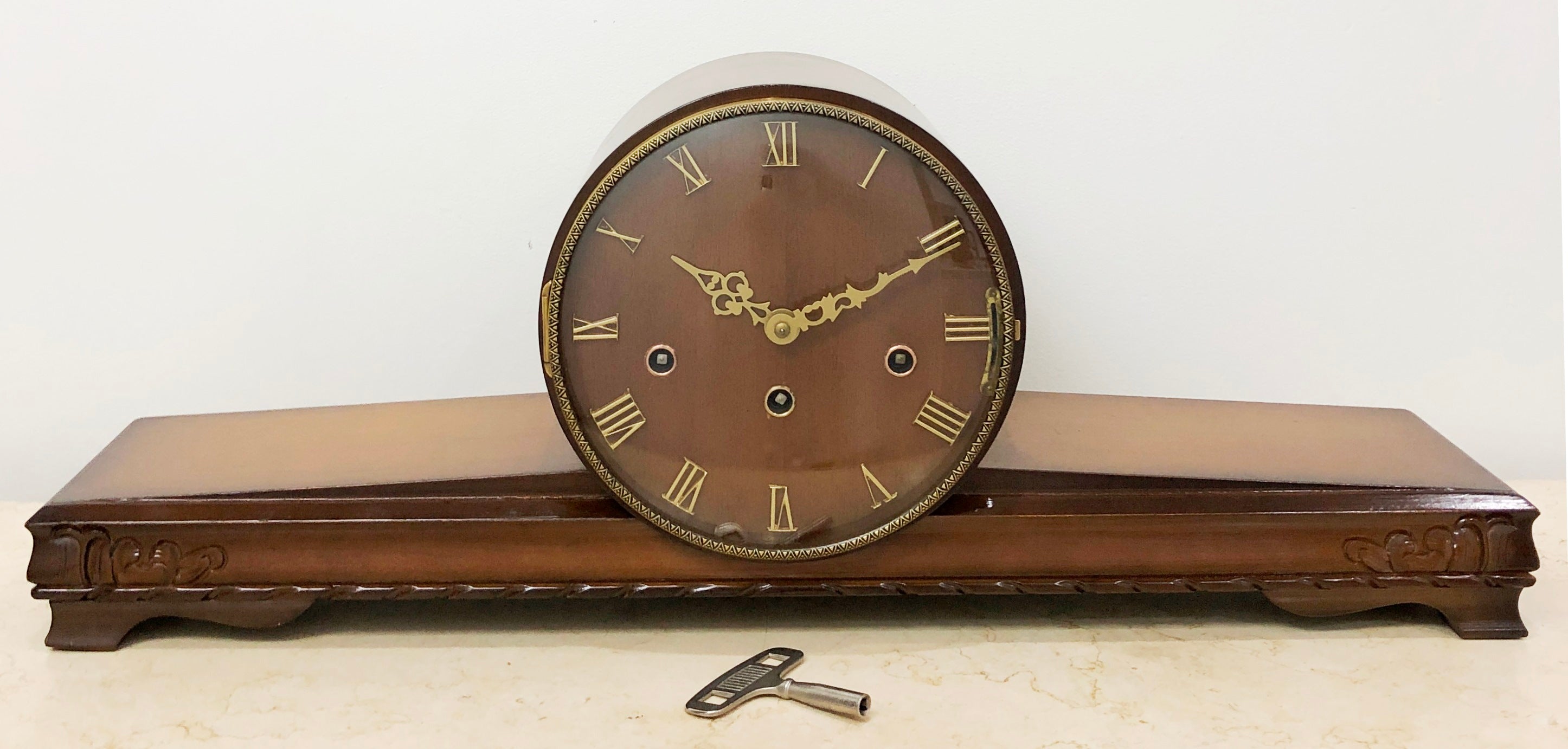 Vintage FHS West, Whitt & St Mich Chime Mantel Clock | eXibit collection