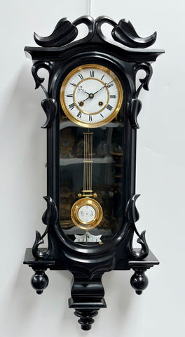 Vintage Figural Vienna Regulator Wall Clock | Adelaide Clocks