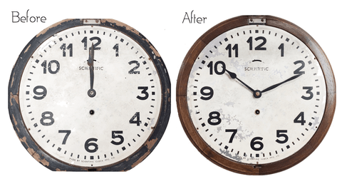 Antique MFG. Co Scientific Wall Clock | eXibit collection