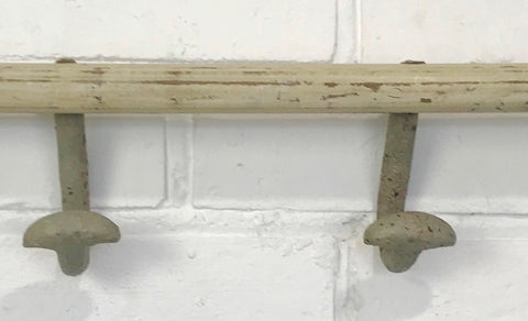 Vintage Wooden Oar / Paddle Wall Hanging Coat Rack | eXibib collection