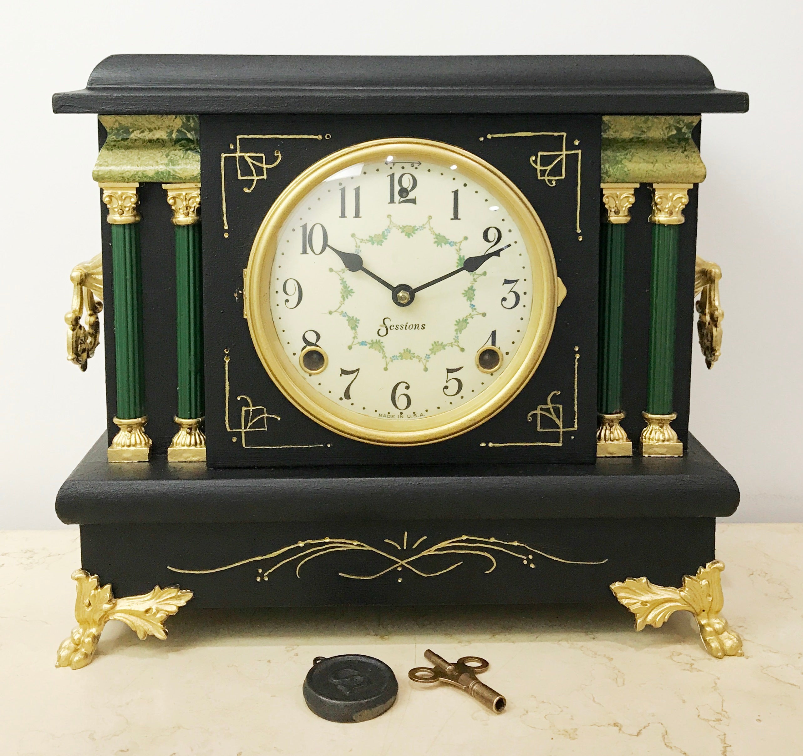 antique mantel clocks