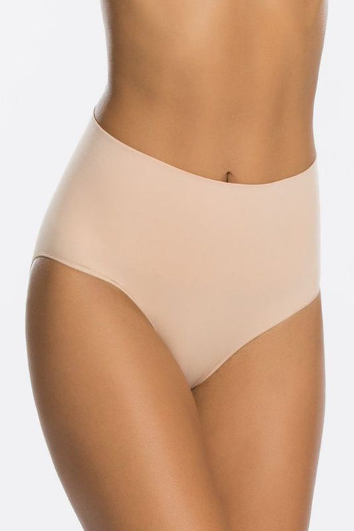 SPANX S1010 Soft Nude Higher Power High-Rise Waist Panties Women's Size  Large