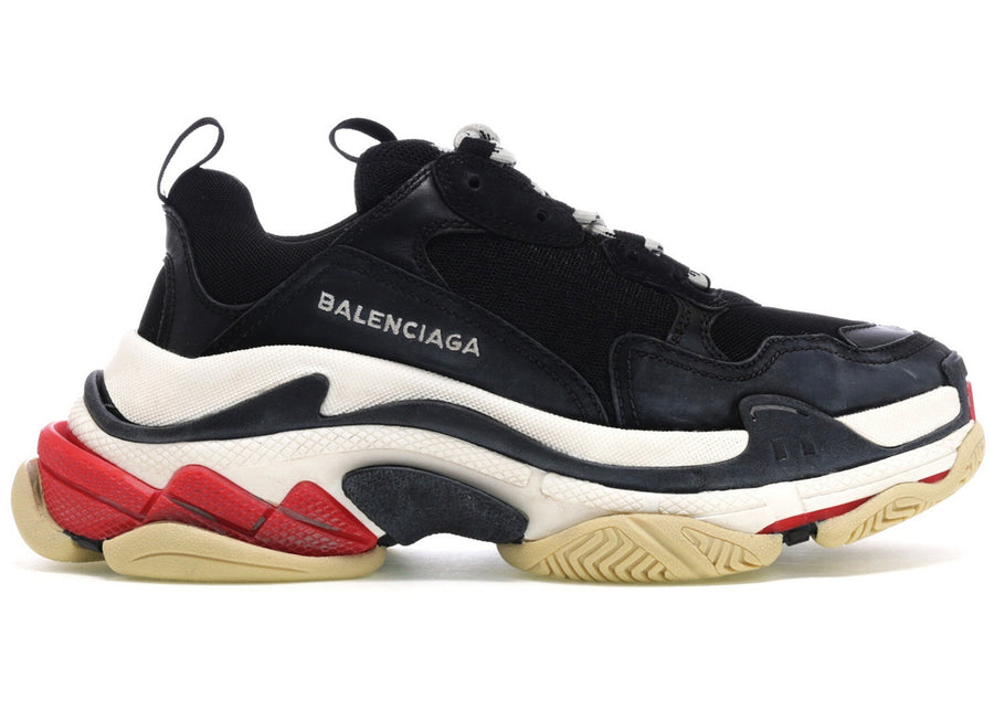 Authentic Balenciaga Triple S Black 