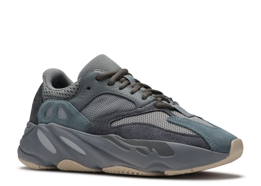 teal blue yeezy 700