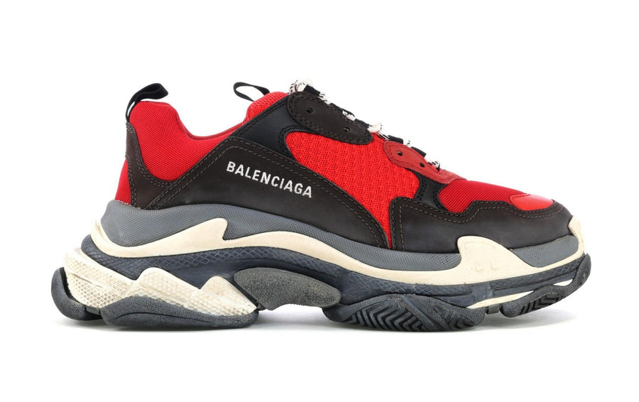 balenciaga distressed shoes