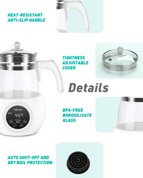 SEJOY Baby Bottle Warm Kettle Temperature Control Water Dispenser