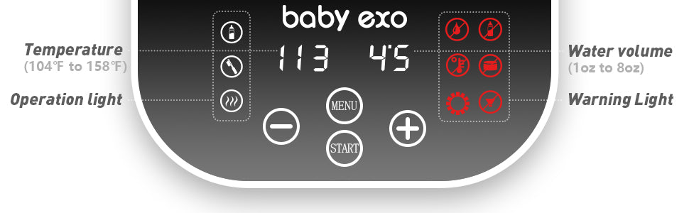 Baby Exo Formula Water Kettle – BabyExo