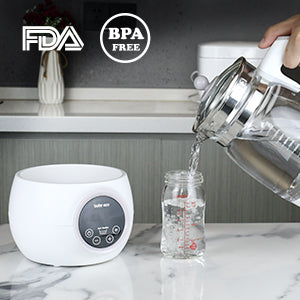 Formula Ready A0124 Baby Water Kettle W One Button Boil Cool Down & Manual  White for sale online