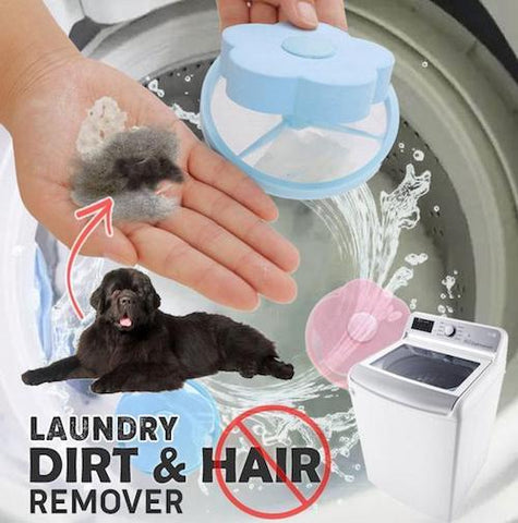 Daisy Laundry Hair Catcher 😍 Simply toss the Daisy Laundry Hair Catcher  into your washing machine or…