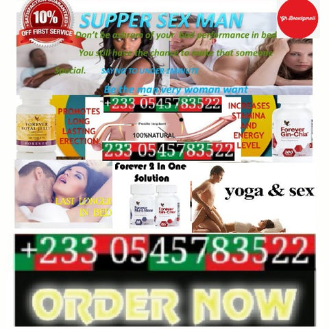 Forever living products Ghana,, Maca + ginchia for premature ejaculation and erectile dysfunction