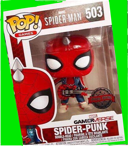 spider punk funko pop