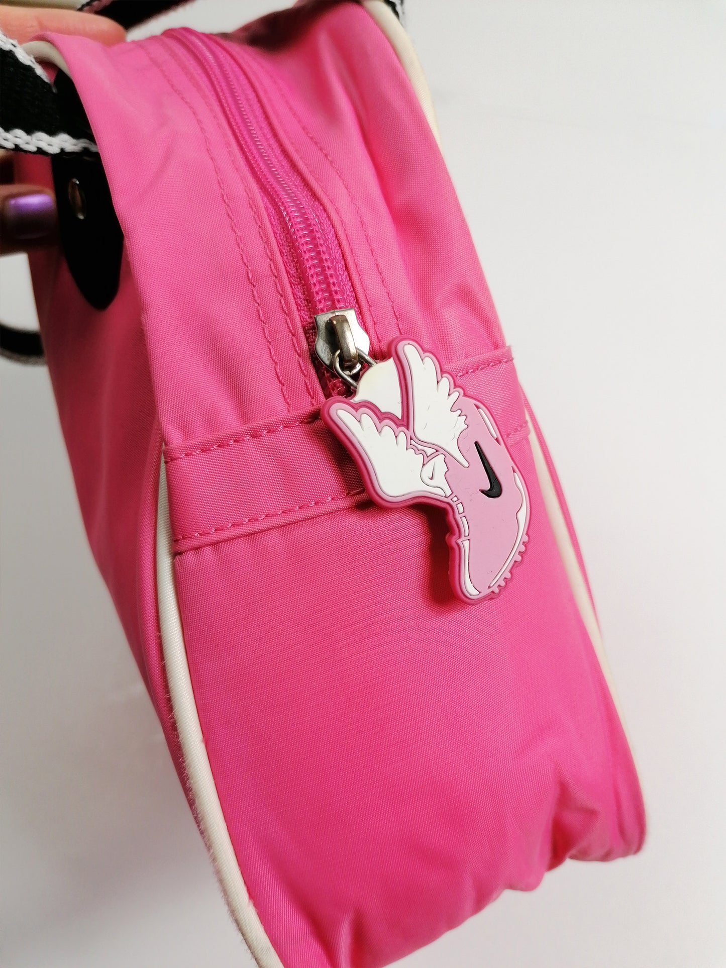 NIKE Vintage 90's Y2K Just Dance Small Pink Bag