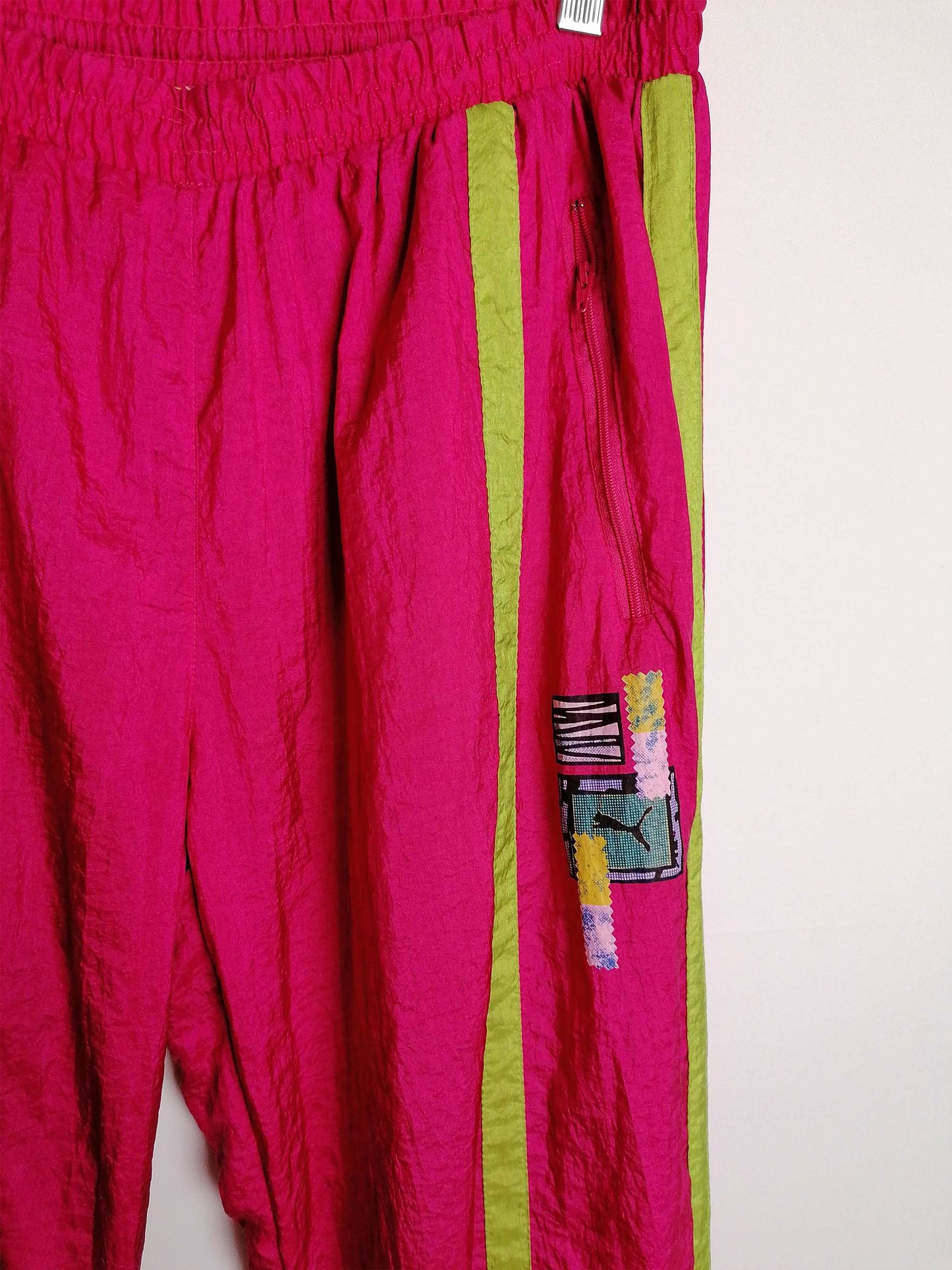 80's PUMA Unisex Tracksuit Pink - size L