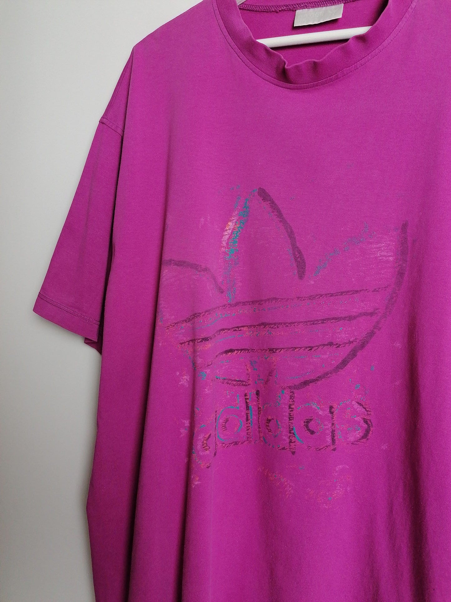 Vintage 90's ADIDAS Originals Unisex Oversized T-shirt - size XL