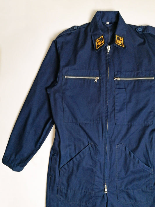 Swiss Army Pilot Mechanic Overalls Blue - size L