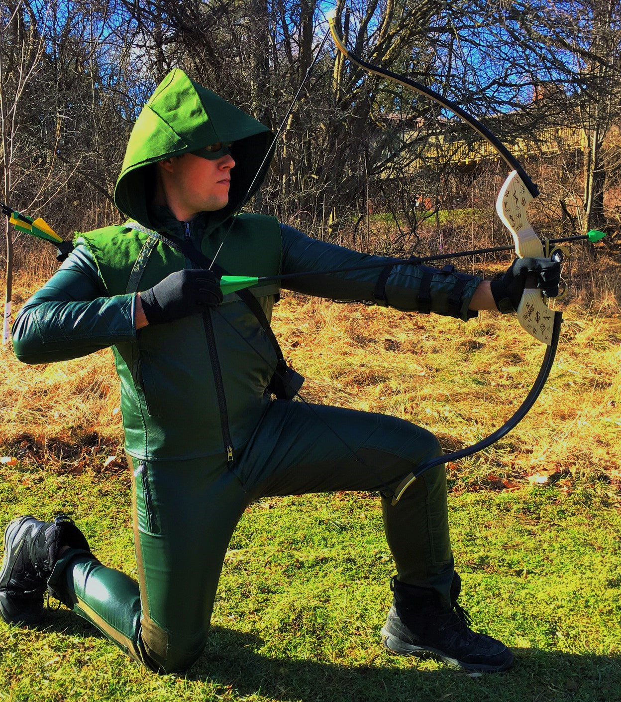 bow arrow and quiver cosplay