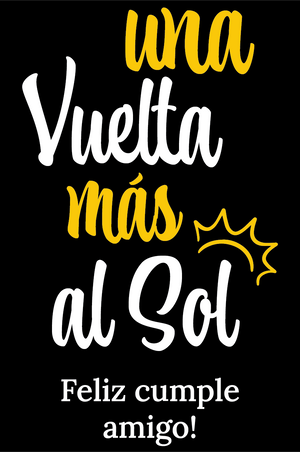 Una Vuelta Más al Sol (Spanish) - EtchingX