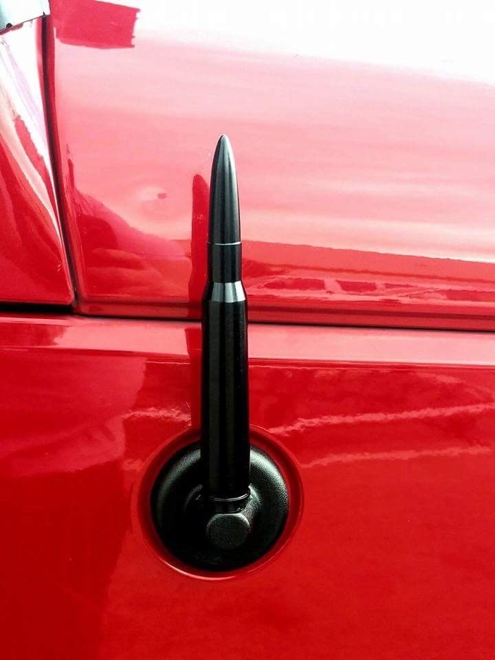 Stylish .50 Caliber Stubby Billet AM FM Antenna Fits Jeep Wrangler mod –  Street Racing Shop