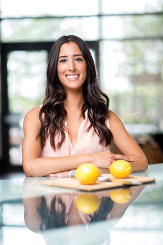 Katie Sampayo, health and wellness educator and personal trainer. Author of the "Eat to Thrive: Anti-Diet" cookbook.