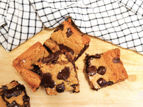 pb love co.  salty peanut. blondie. brownie. recipe.