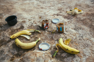 Cinnamon Almond butter. Salty Peanut butter. Lunch time healthy peanut butter snack.