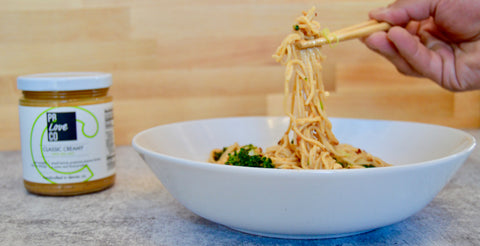 Spicy Peanut Butter Ramen Made With Classic Creamy And Sea Salt Peanut Butter