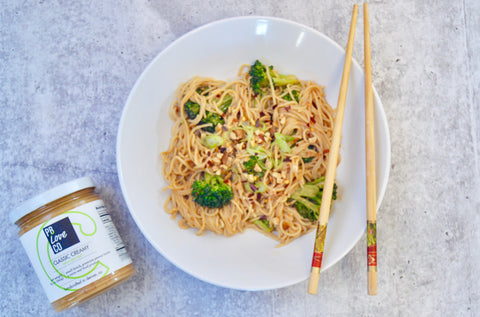 Spicy Peanut Butter Ramen Made With Classic Creamy And Sea Salt Peanut Butter