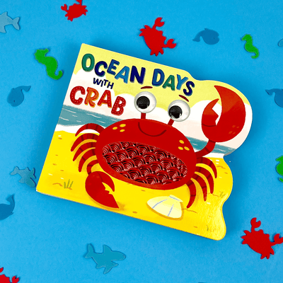 Little Hippo Books Ocean Days with Crab Touch and Feel
