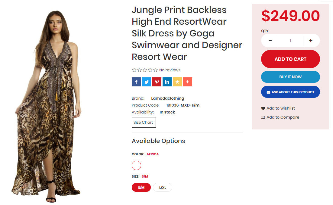 Sashay In Silk with Designer Silk Dresses | Goga Swimwear 