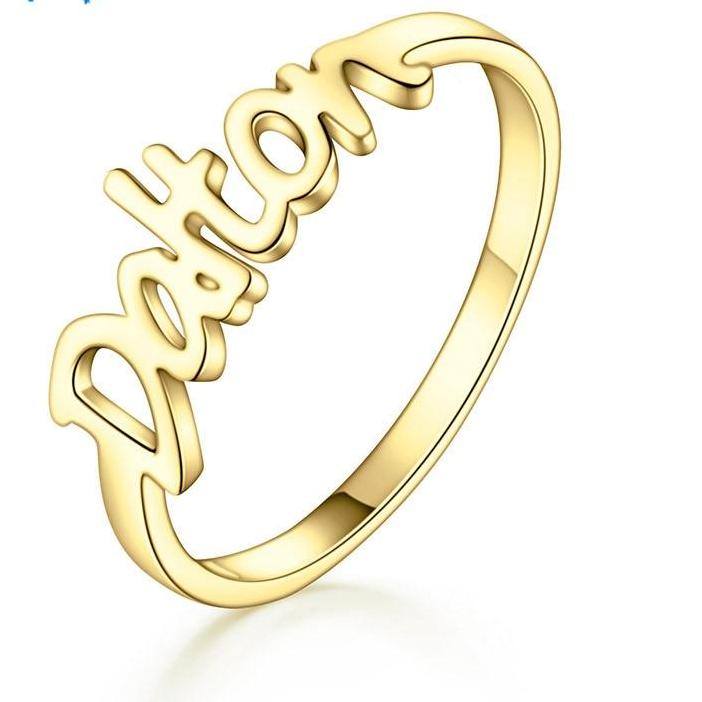 Personalized Name Ring- Best Birthday Gift