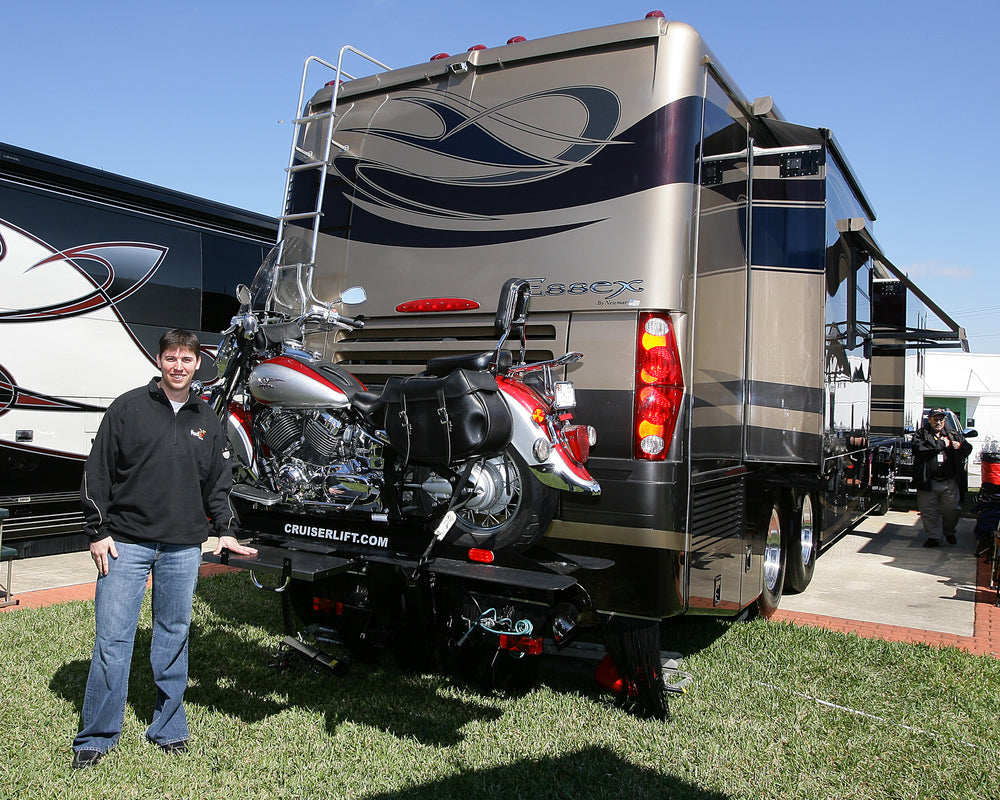 motorhome bike lift