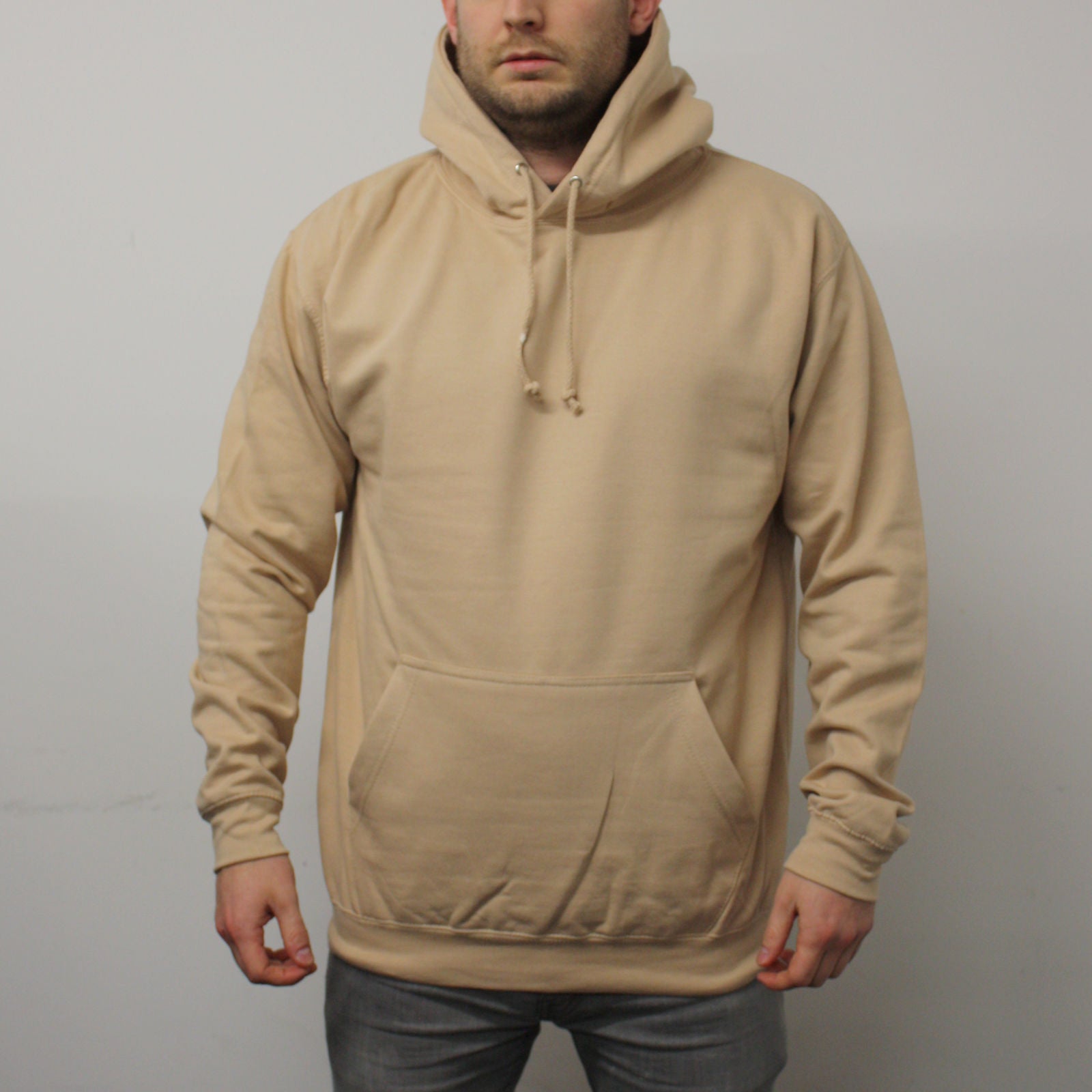 yeezus hoodie beige