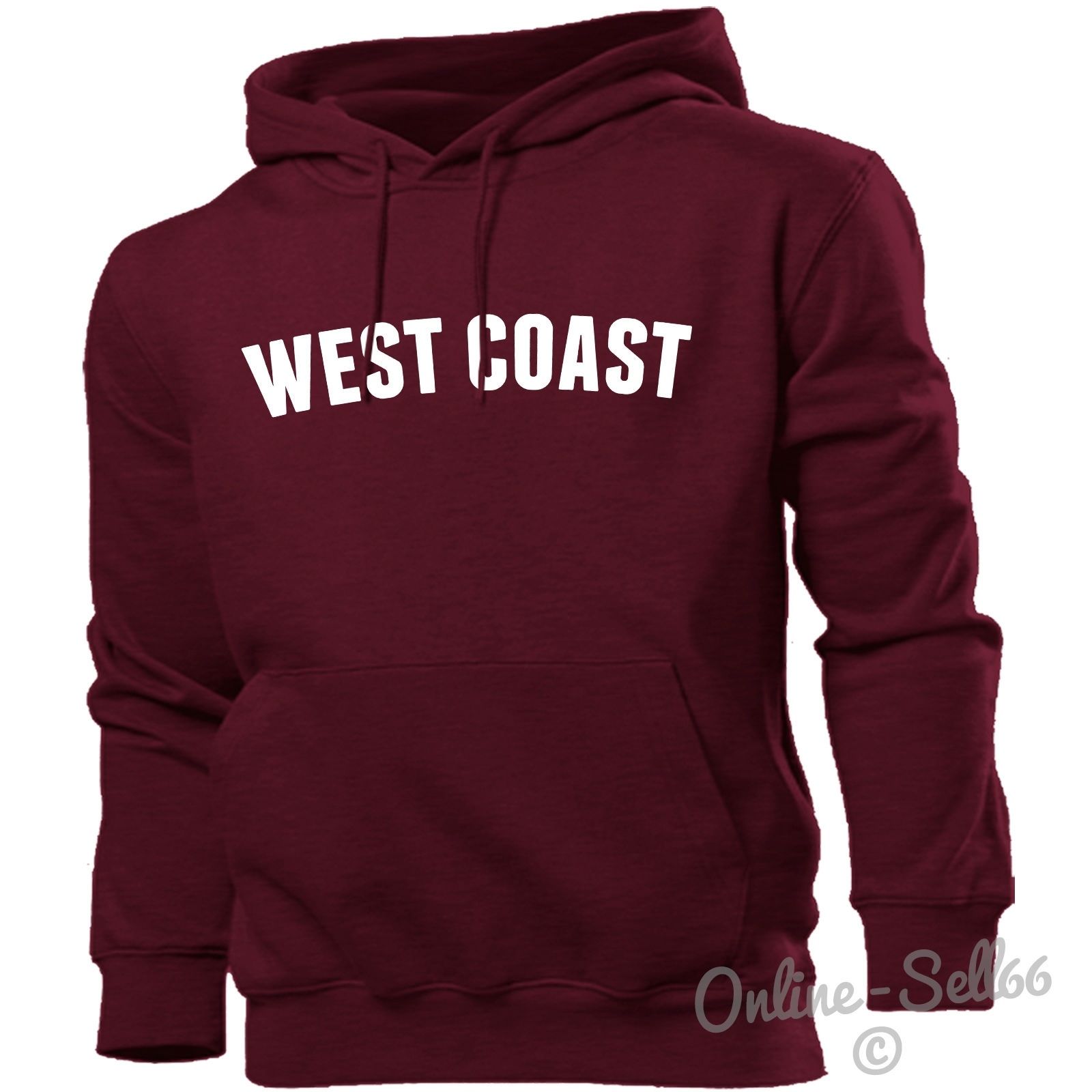 los angeles west coast usa sweatshirt