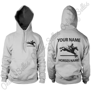 horse riding hoodies personalised