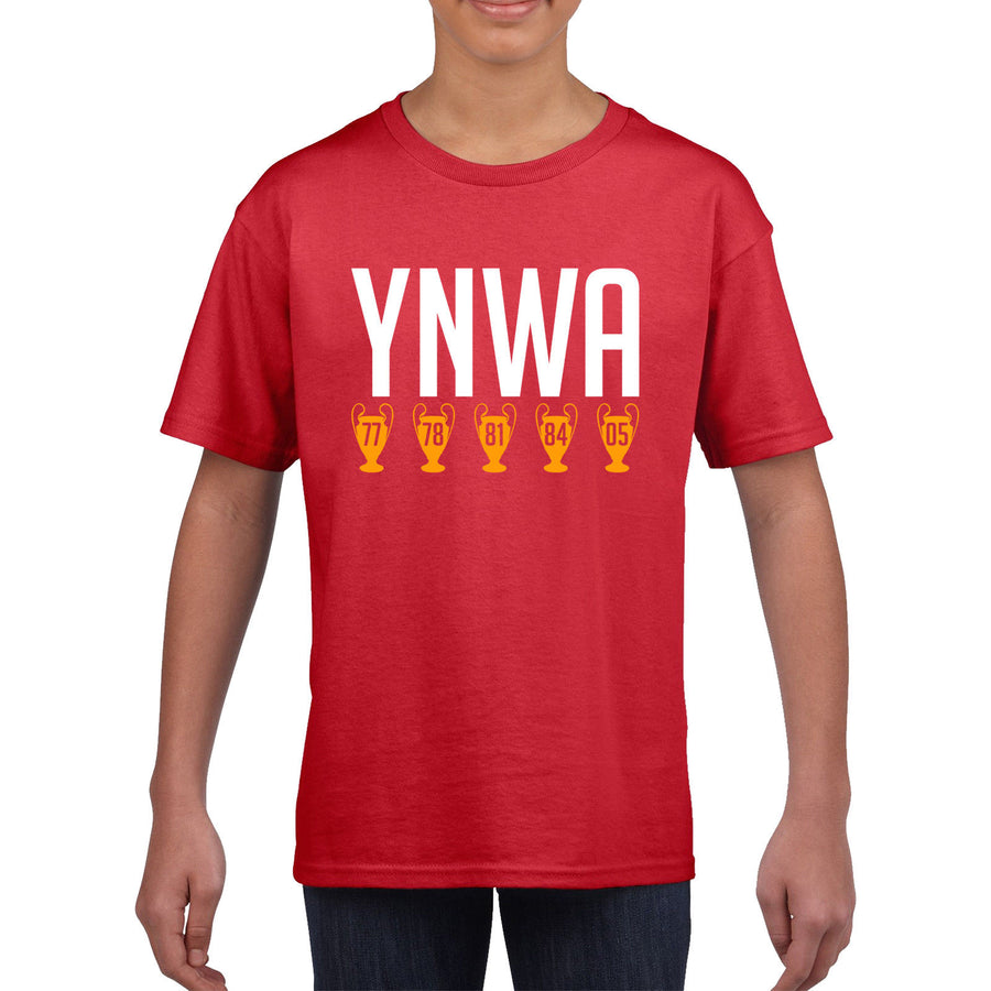 YNWA Liverpool Football T Shirt Champions League Youll Never Walk Alone Top 901