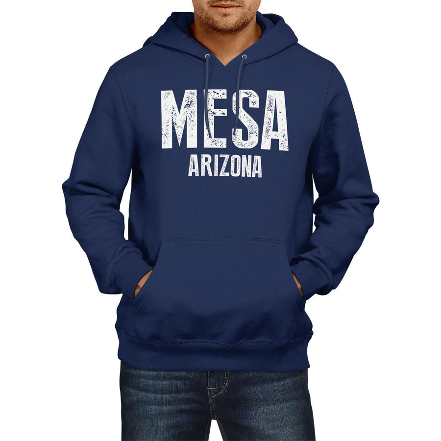 Mesa Arizona SLOGAN Mens US State HOODIE America Football Hoody Sweatshirt USA