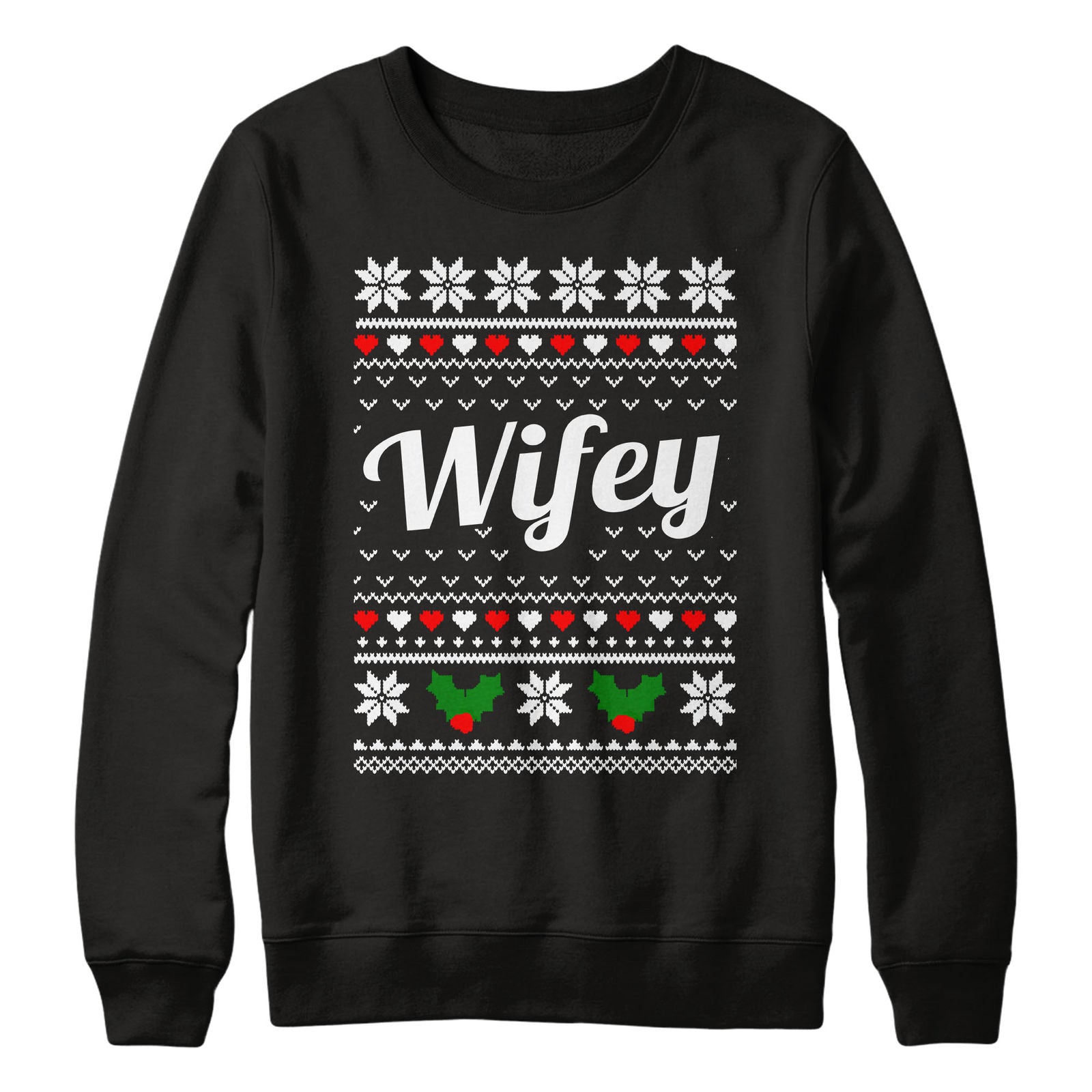 hubby wifey christmas sweaters