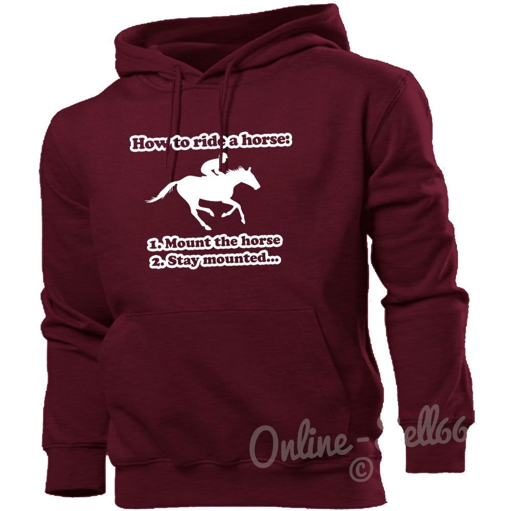 horse riding hoodies