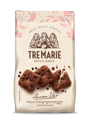 TRE MARIE BISCOTTI ANCORA UNO FROLLINO CIOCCOLATO IN PEZZI 350 GR (12 –   - The best E-commerce of Italian Food in UK