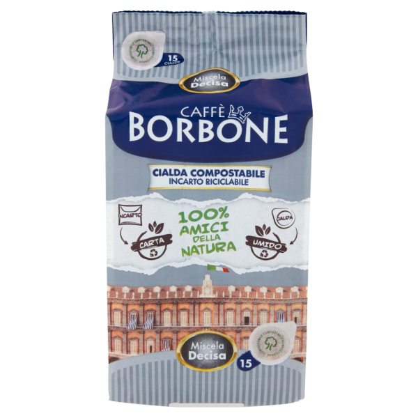 Caffè Borbone Miscela Blu Whole Bean Coffee, 2 x 1 kg