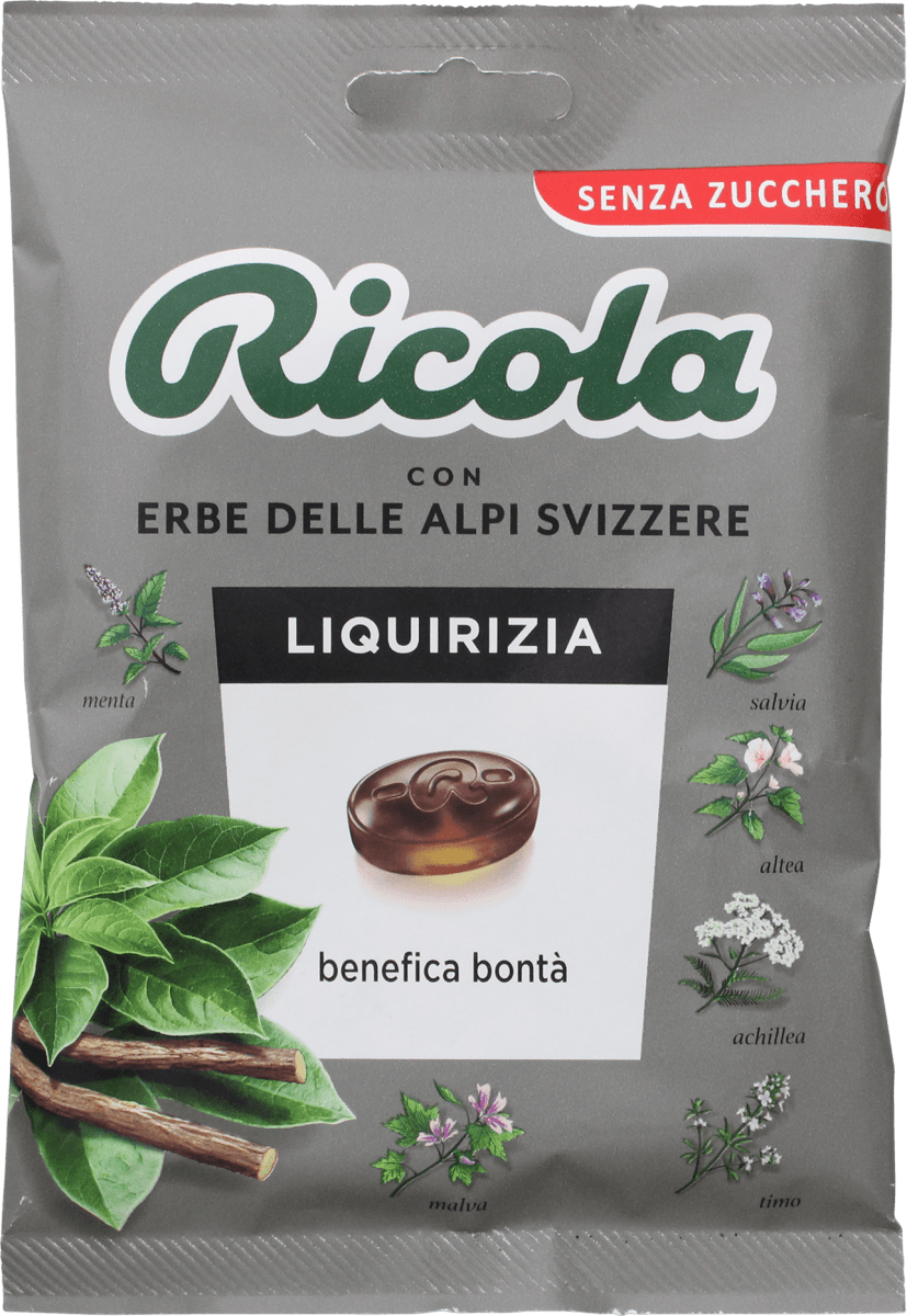 RICOLA INFUSION POWDER TISANA ALLE ERBE SOLUBILE 200 GR (12 in a box) –   - The best E-commerce of Italian Food in UK