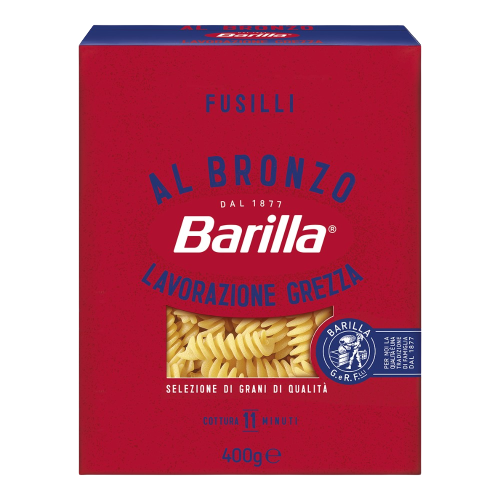 BARILLA PASTA DI SEMOLA FUSILLI 5 KG (3 in a box) –  - The  best E-commerce of Italian Food in UK