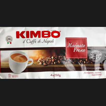 Cafe Macinato Fresco 250GR - Kimbo - 250 g