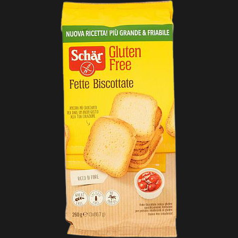 Schar - Toasts sans gluten FETTE-CROCCANTI (150 g) 