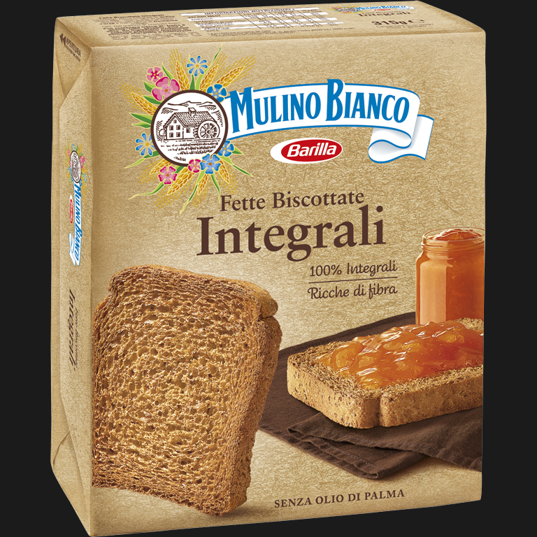 Mulino Bianco le Dorate Fette Biscottate 315 g | Category BAKERY PRODUCTS  AND SNACKS