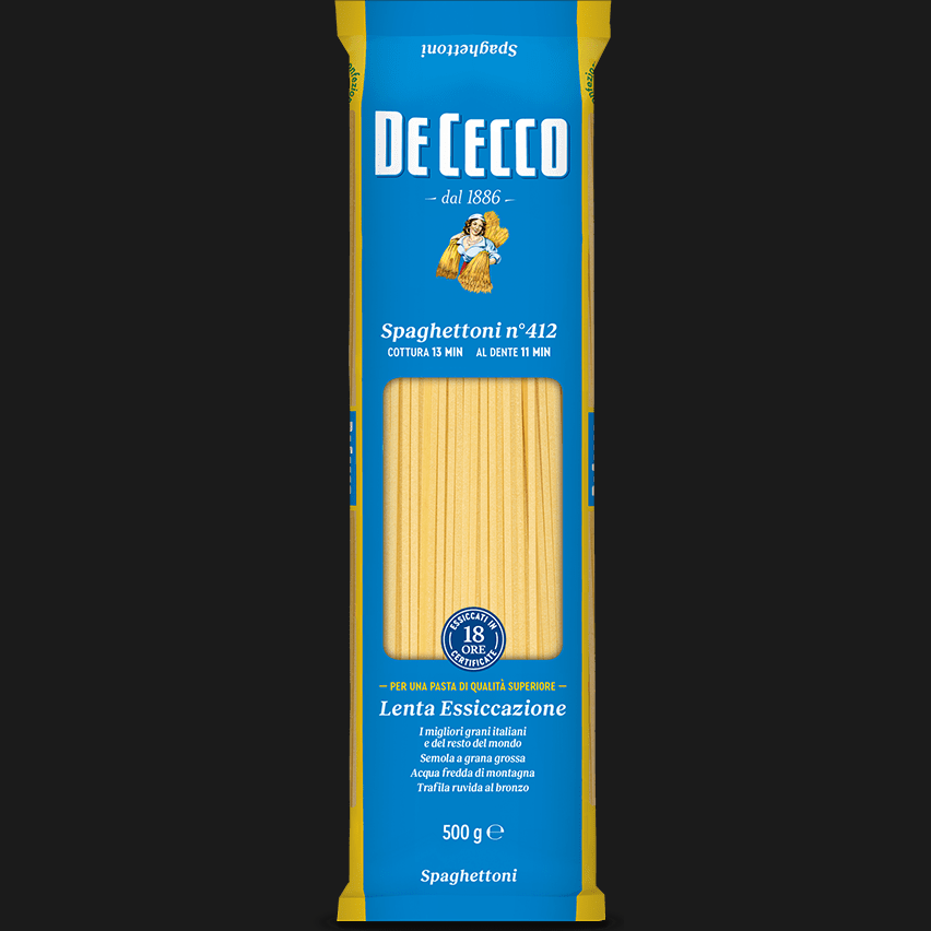 DE CECCO PASTA DI SEMOLA TUFOLI 500 GR (24 in a box) –  -  The best E-commerce of Italian Food in UK