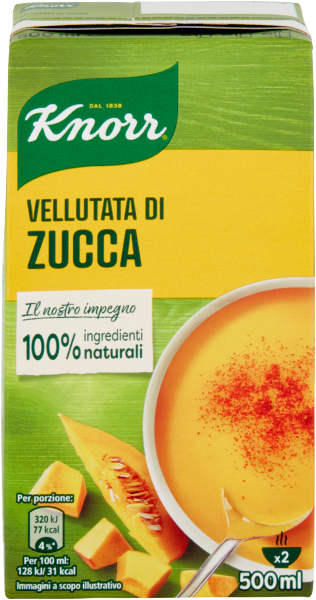 KNORR ZUPPA PASSATO TRADIZIONALE BRICK 500 ML (12 in a box) –   - The best E-commerce of Italian Food in UK