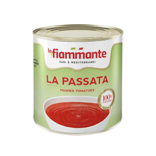LA FIAMMANTE PASSATA DI POMODORO 680 GR (12 in a box) –  -  The best E-commerce of Italian Food in UK