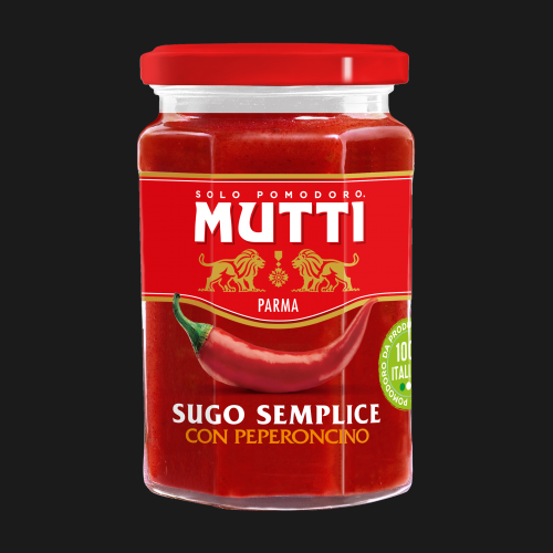 MUTTI SUGO SEMPLICE CON PEPERONCINO 280 GR (6 in a box) –   - The best E-commerce of Italian Food in UK