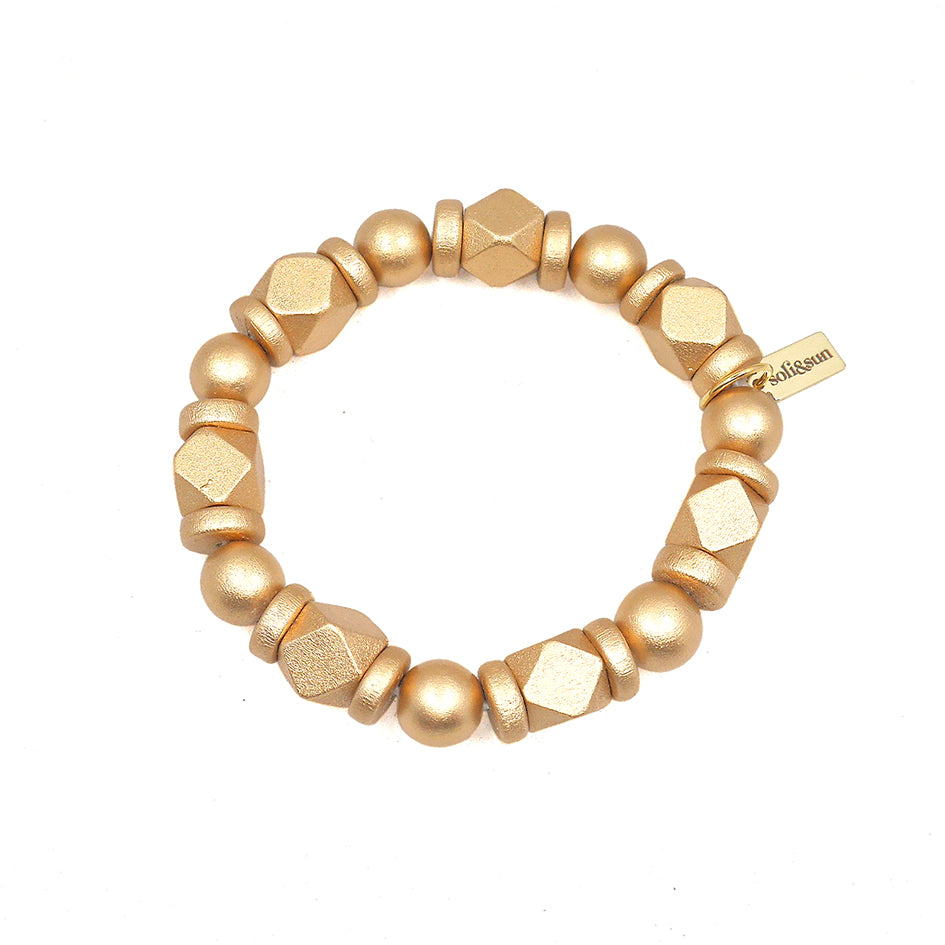 9ct Gold Personalised Baby Love Heart Charm Ball Bead Bracelet — The Jewel  Shop